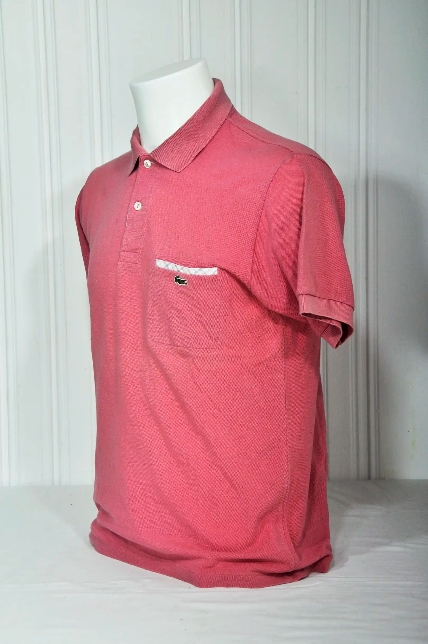 Polo Lacoste M rose vintage