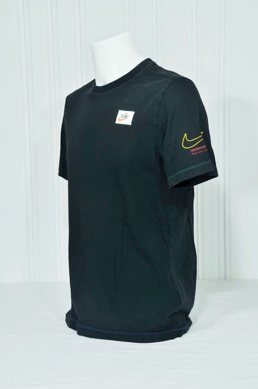T-shirt M NIKE noir vintage