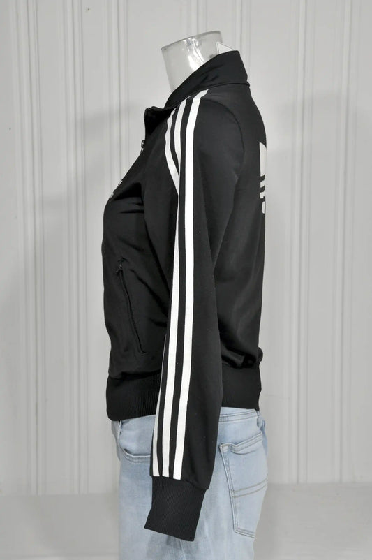 Veste Adidas Originals vintage noire – Taille 34