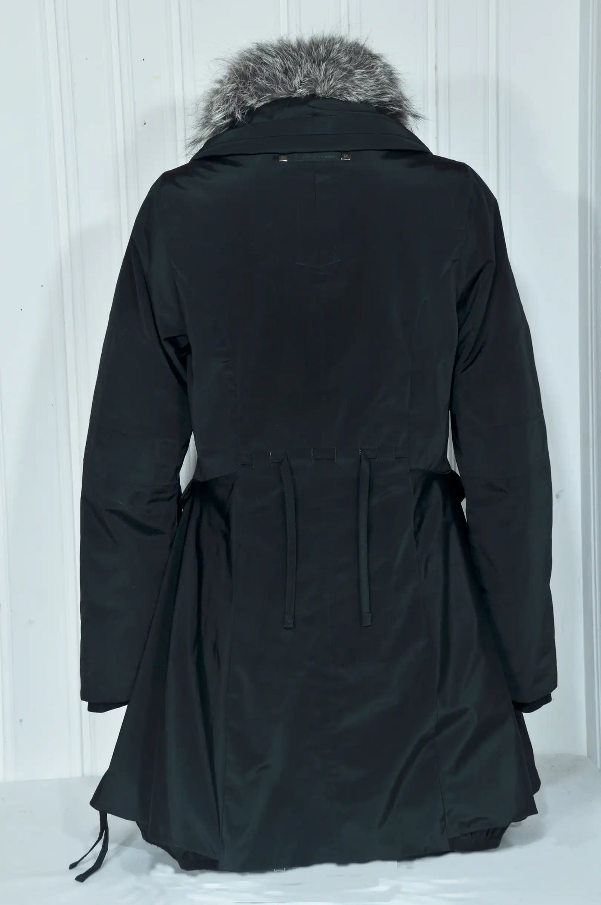 Parka longue noire Marithé + François Girbaud – Taille 38