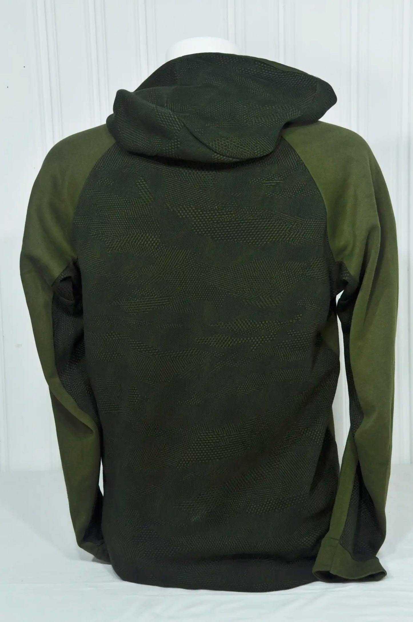 Veste à capuche S NIKE verte vintage