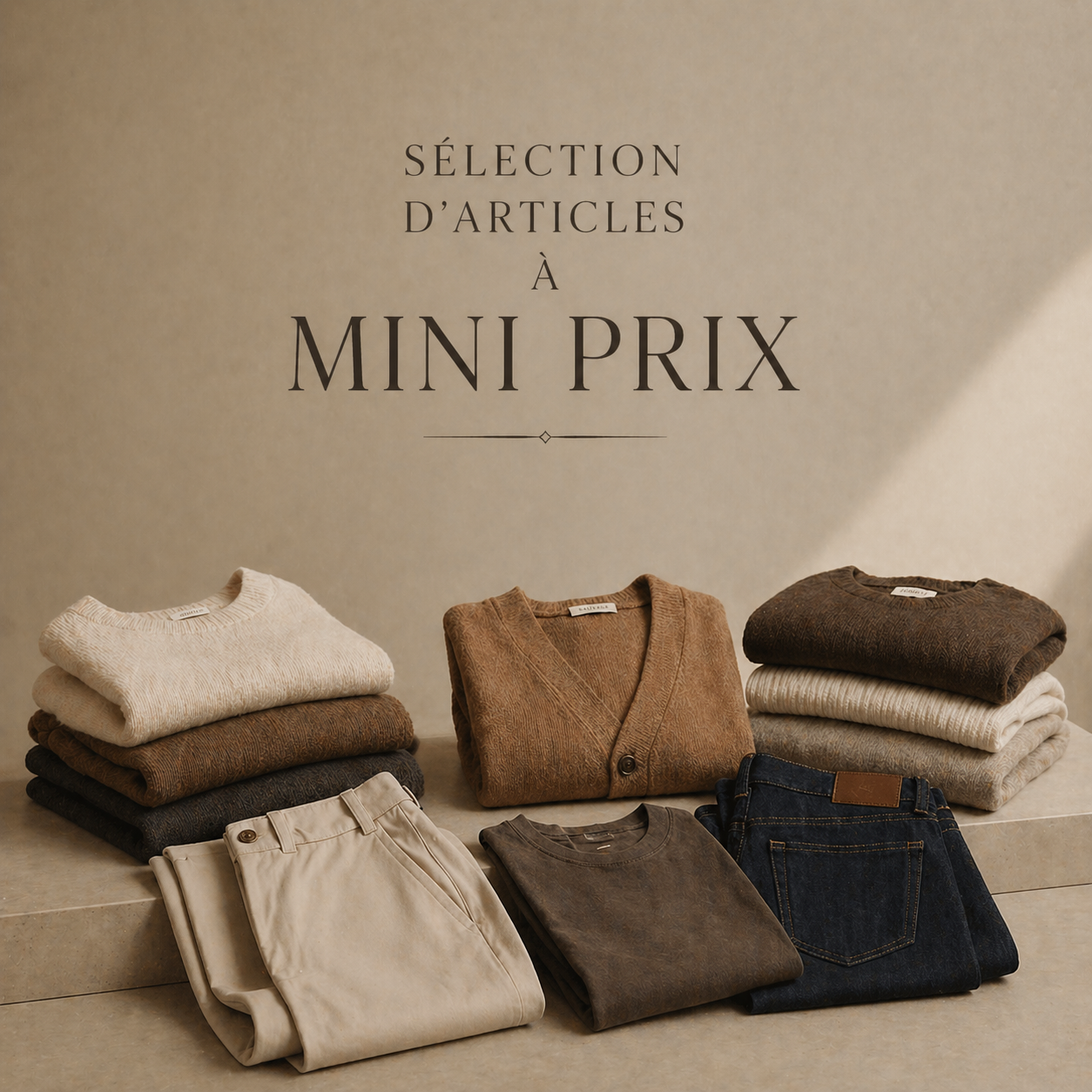 Sélection à mini-prix