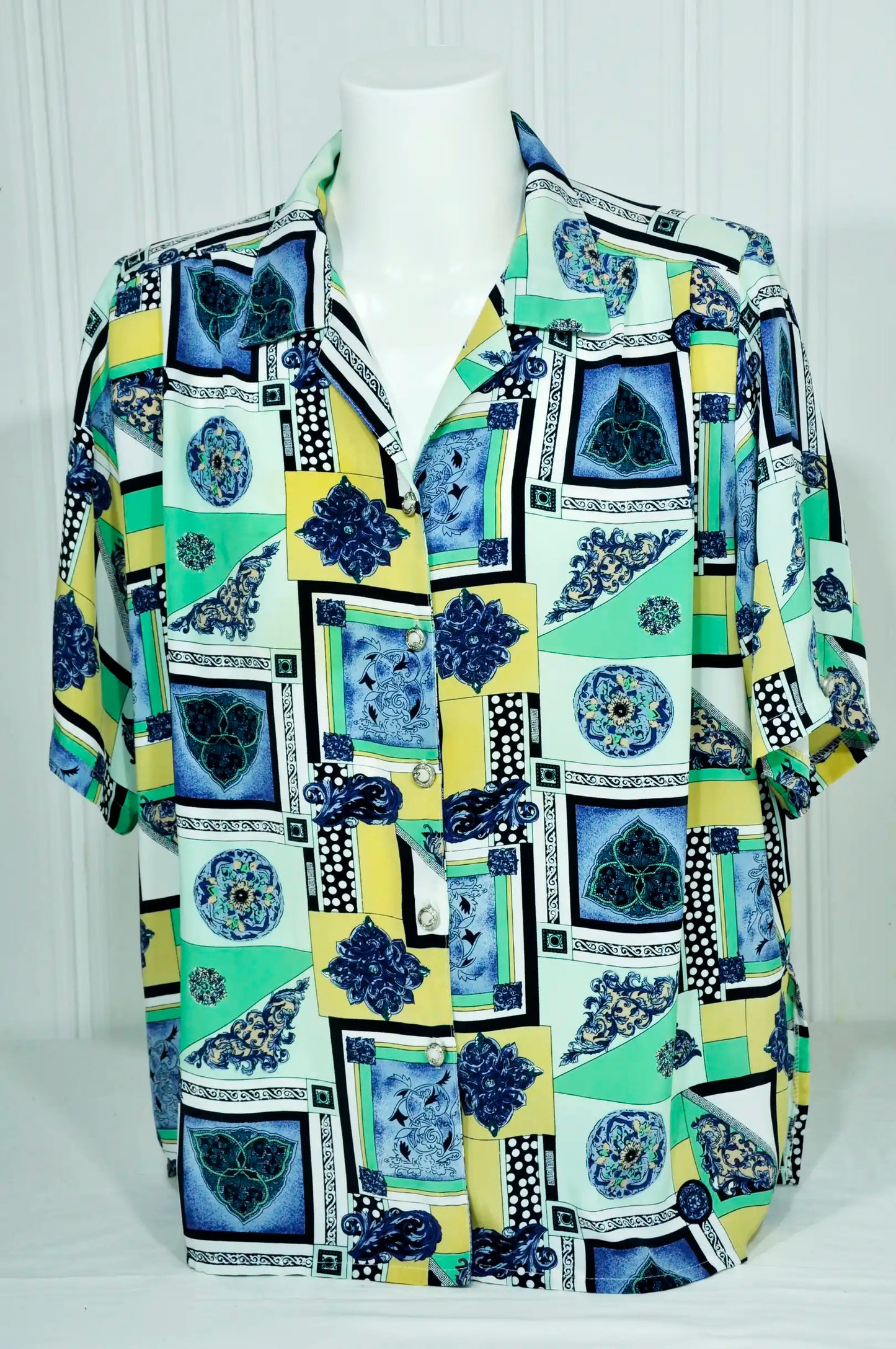 Vintage Bluse Gr:48