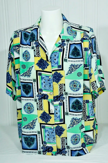 Vintage Bluse Gr:48