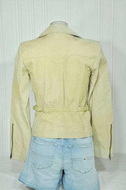 Veste en cuir vintage