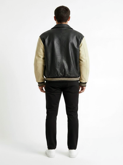 Blouson en cuir XL vintage