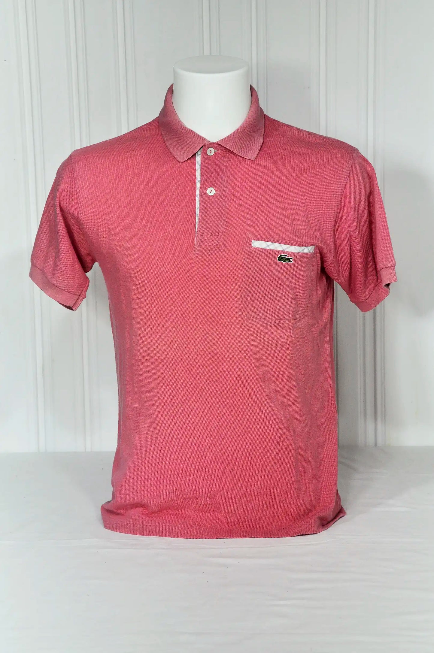 Polo Lacoste M rose vintage