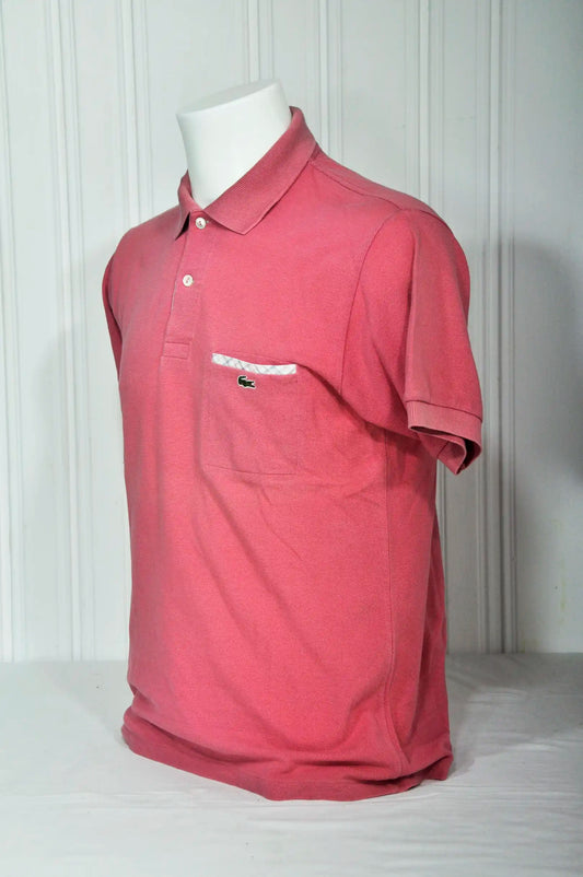 Polo Lacoste M rose vintage