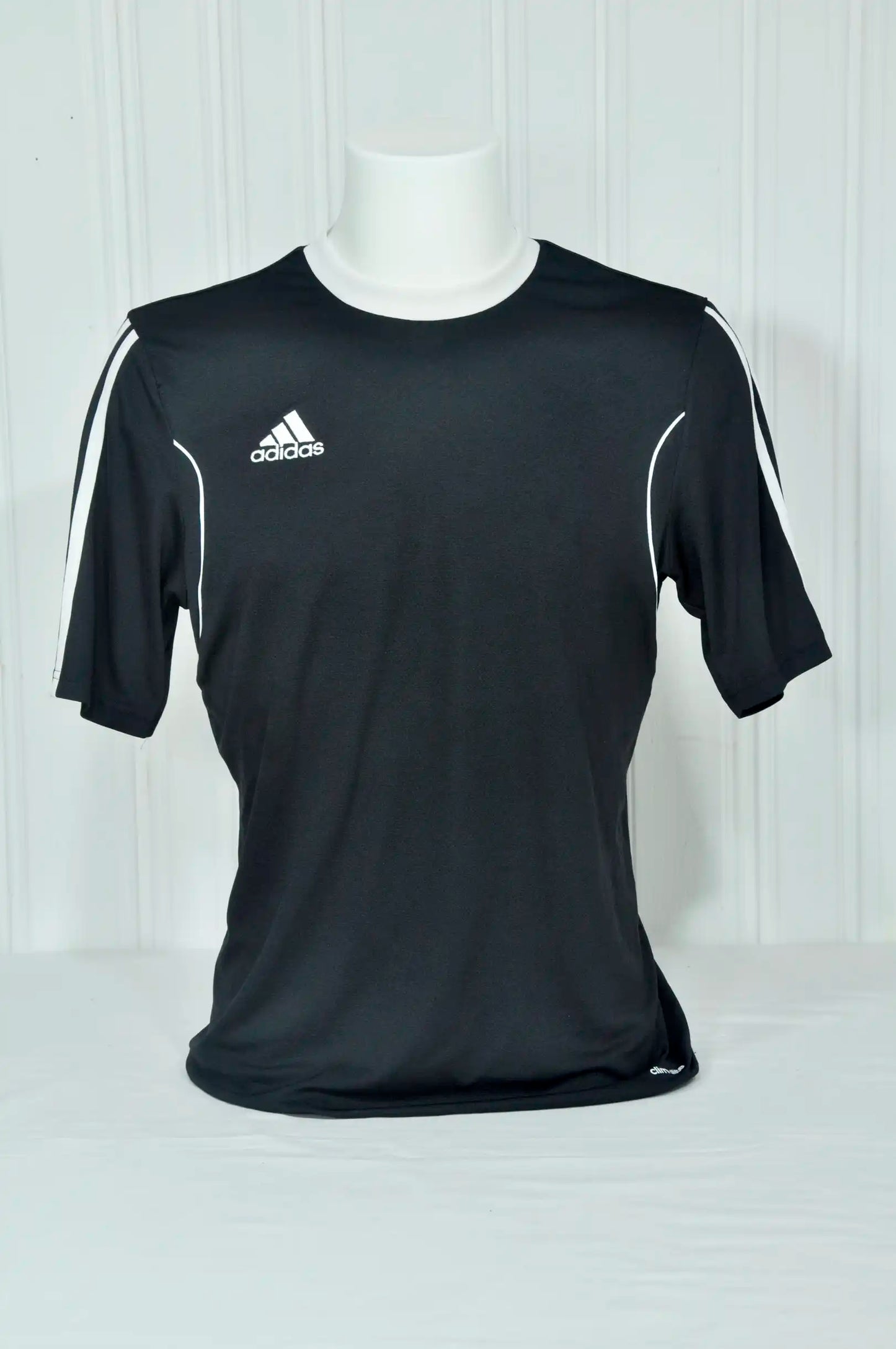 T-shirt de sport M adidas noir vintage