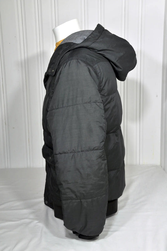 Doudoune Levi’s noire à capuche – Taille L