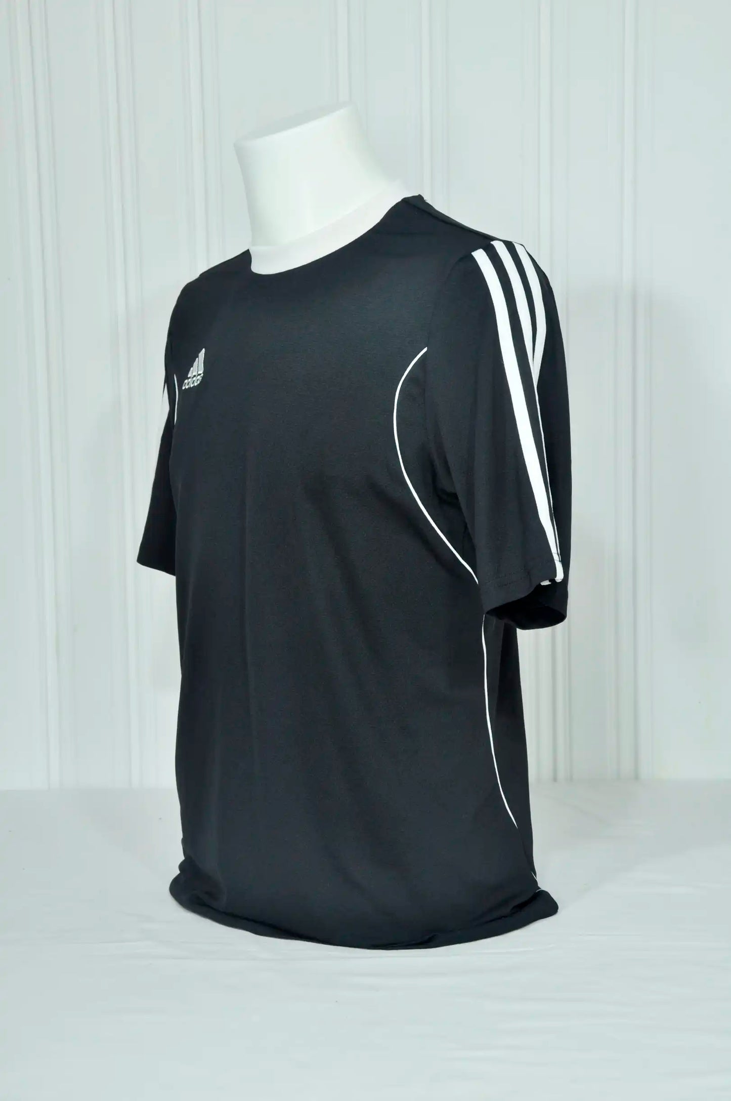 T-shirt de sport M adidas noir vintage