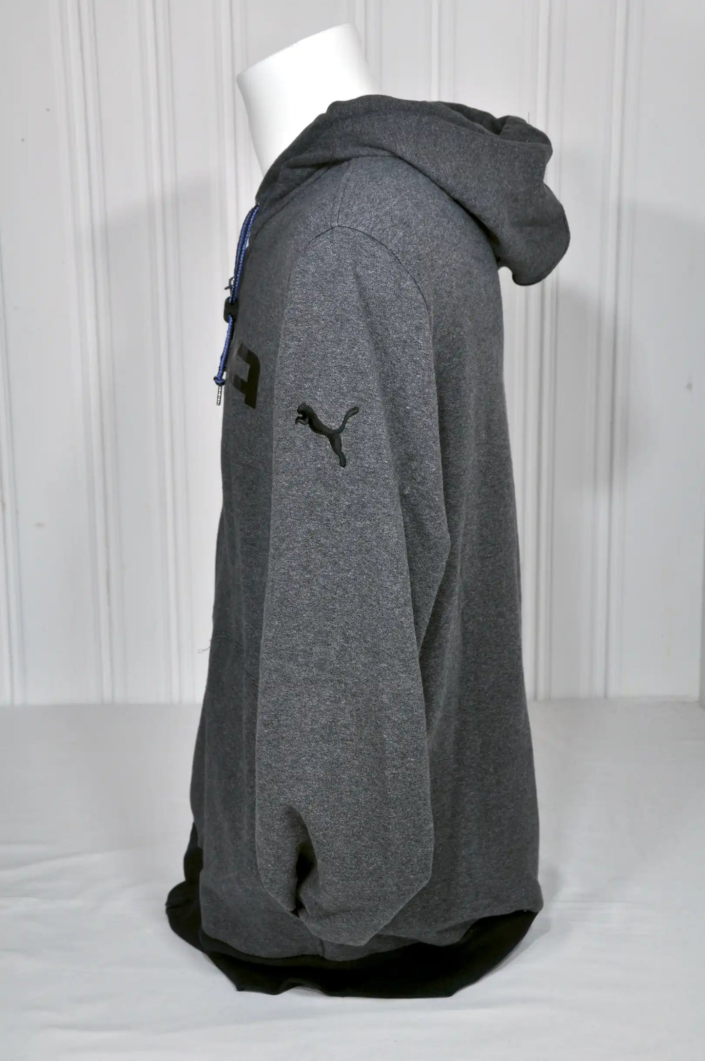 Sweat à capuche zippé Puma gris – Taille 56-58