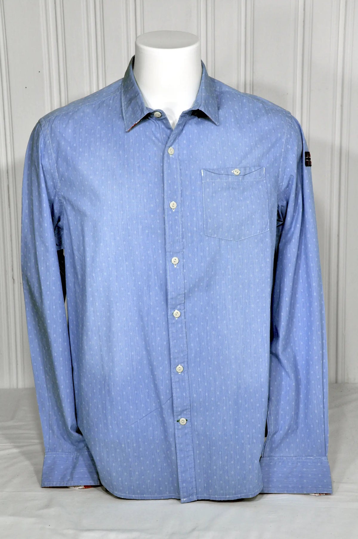 Chemise homme NAPAPIJRI bleu ciel – Taille XL
