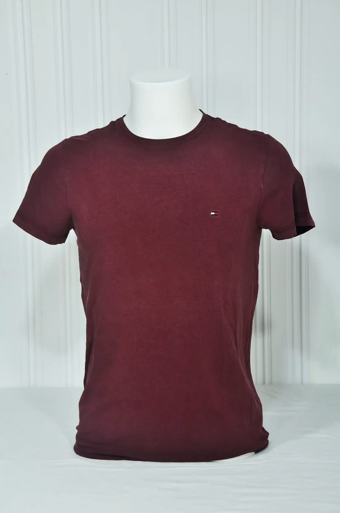 T-Shirt Tommy Hilfiger M bordeaux