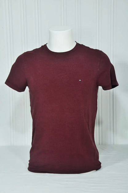 T-Shirt Tommy Hilfiger M bordeaux