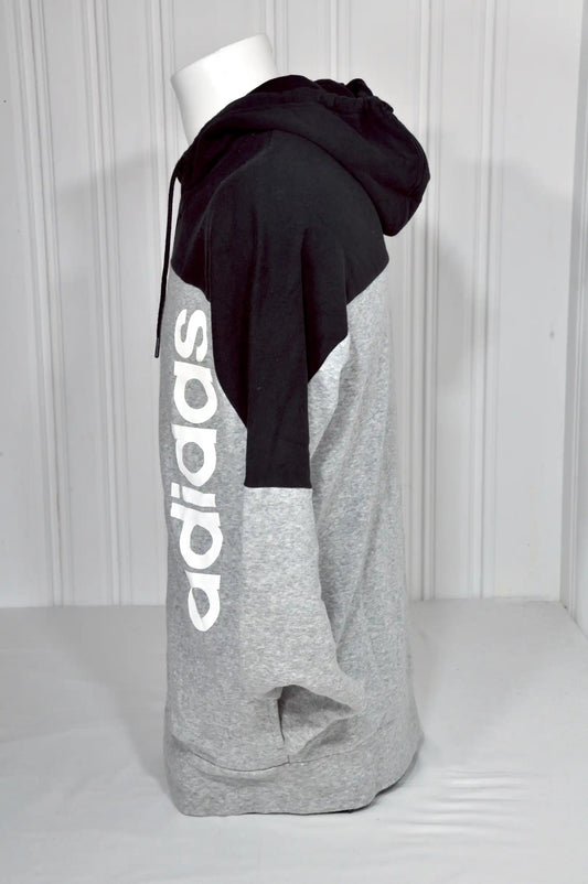 Sweat à capuche zippé Adidas bicolore – Taille L