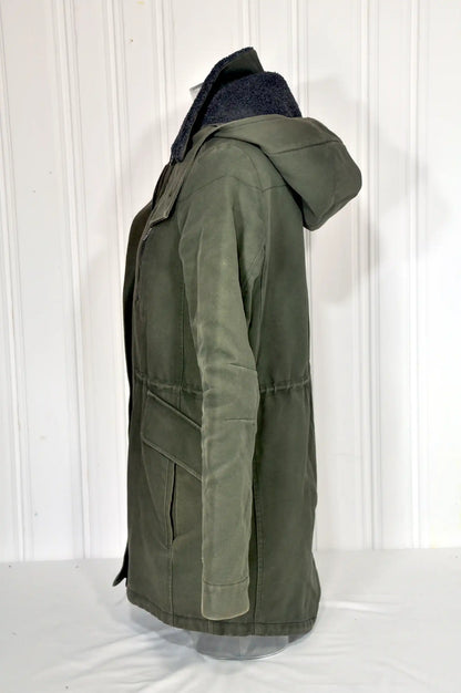 Lacoste – Parka femme kaki à capuche – Taille 36