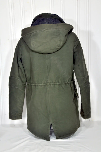 Lacoste – Parka femme kaki à capuche – Taille 36