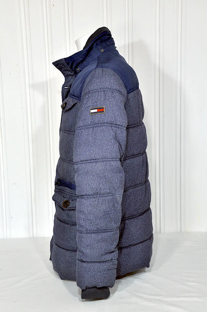 Doudoune Tommy Hilfiger bleu-gris – Homme – Taille L