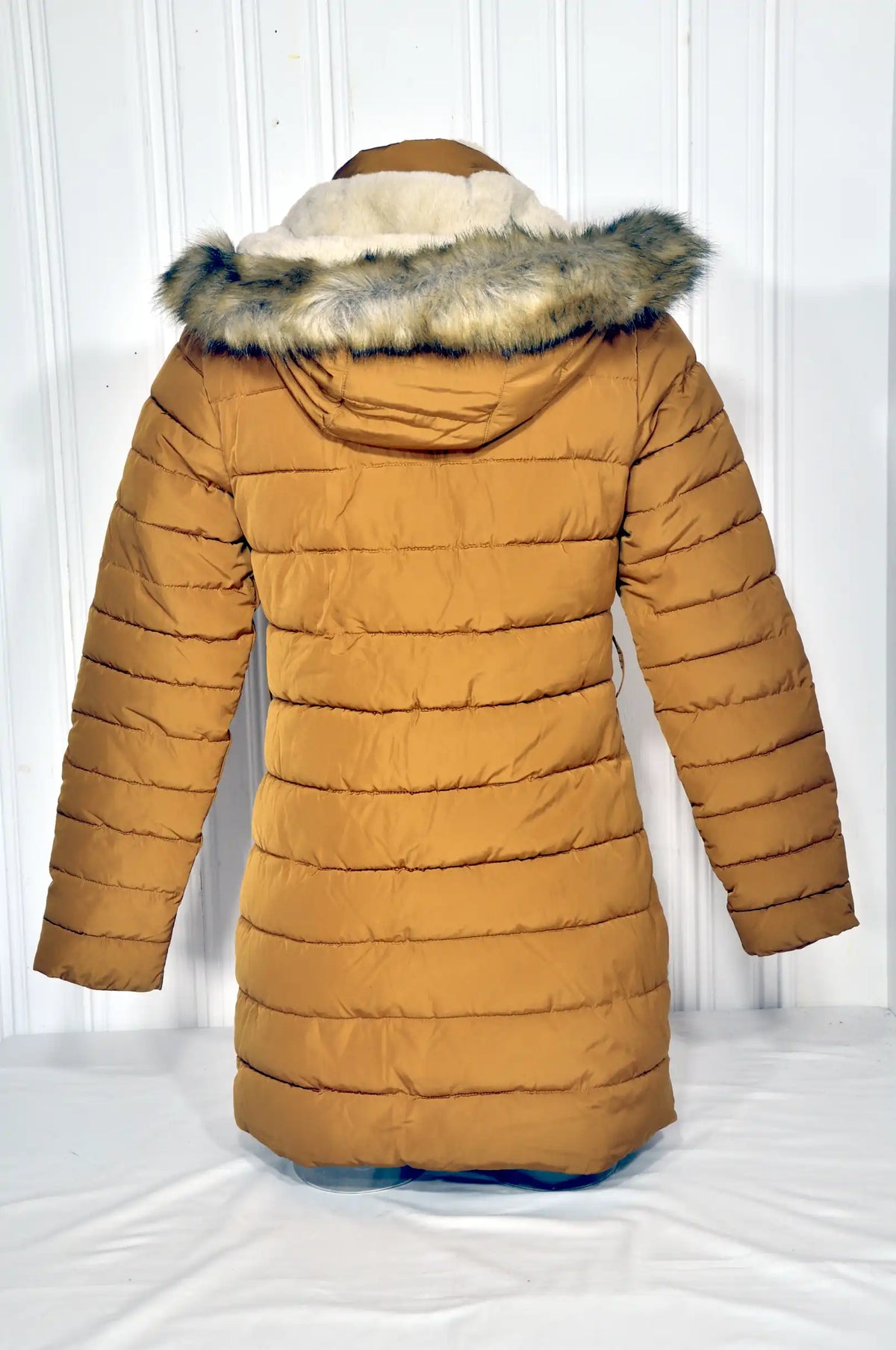 Doudoune longue femme Camaïeu – Moutarde – Taille 36