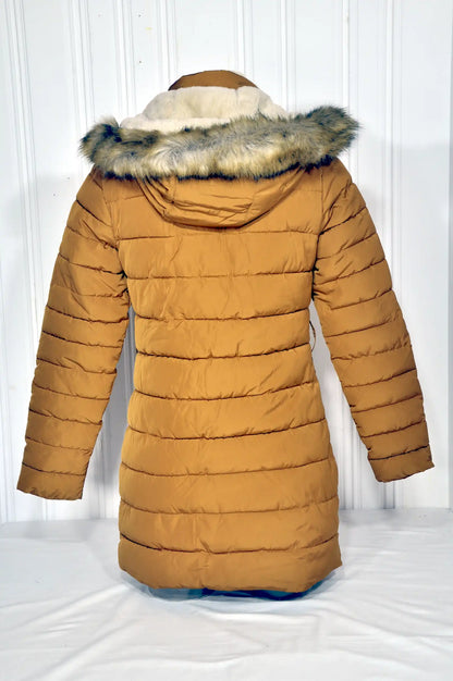 Doudoune longue femme Camaïeu – Moutarde – Taille 36