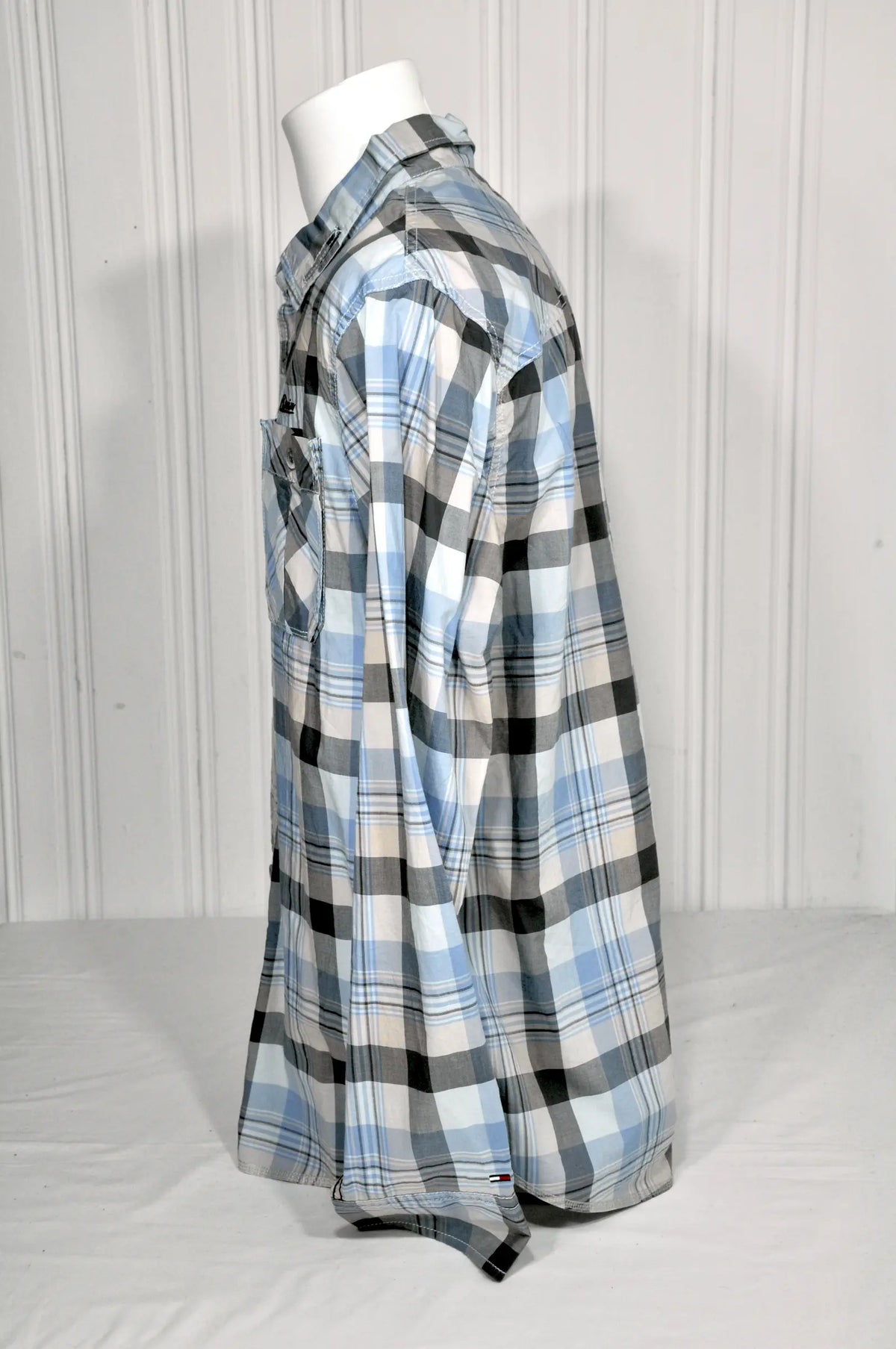 Chemise homme TOMMY HILFIGER DENIM à carreaux – Taille XXL