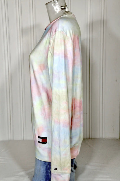 Sweat Tommy Hilfiger tie-dye pastel – Taille M