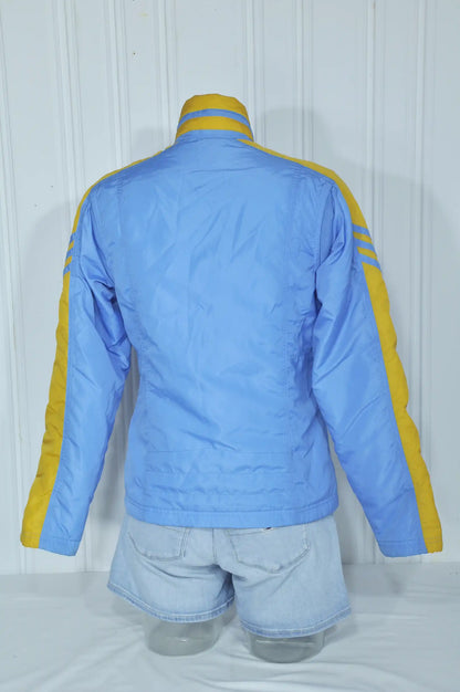 Veste adidas Originals femme bleu ciel et jaune – Taille 36