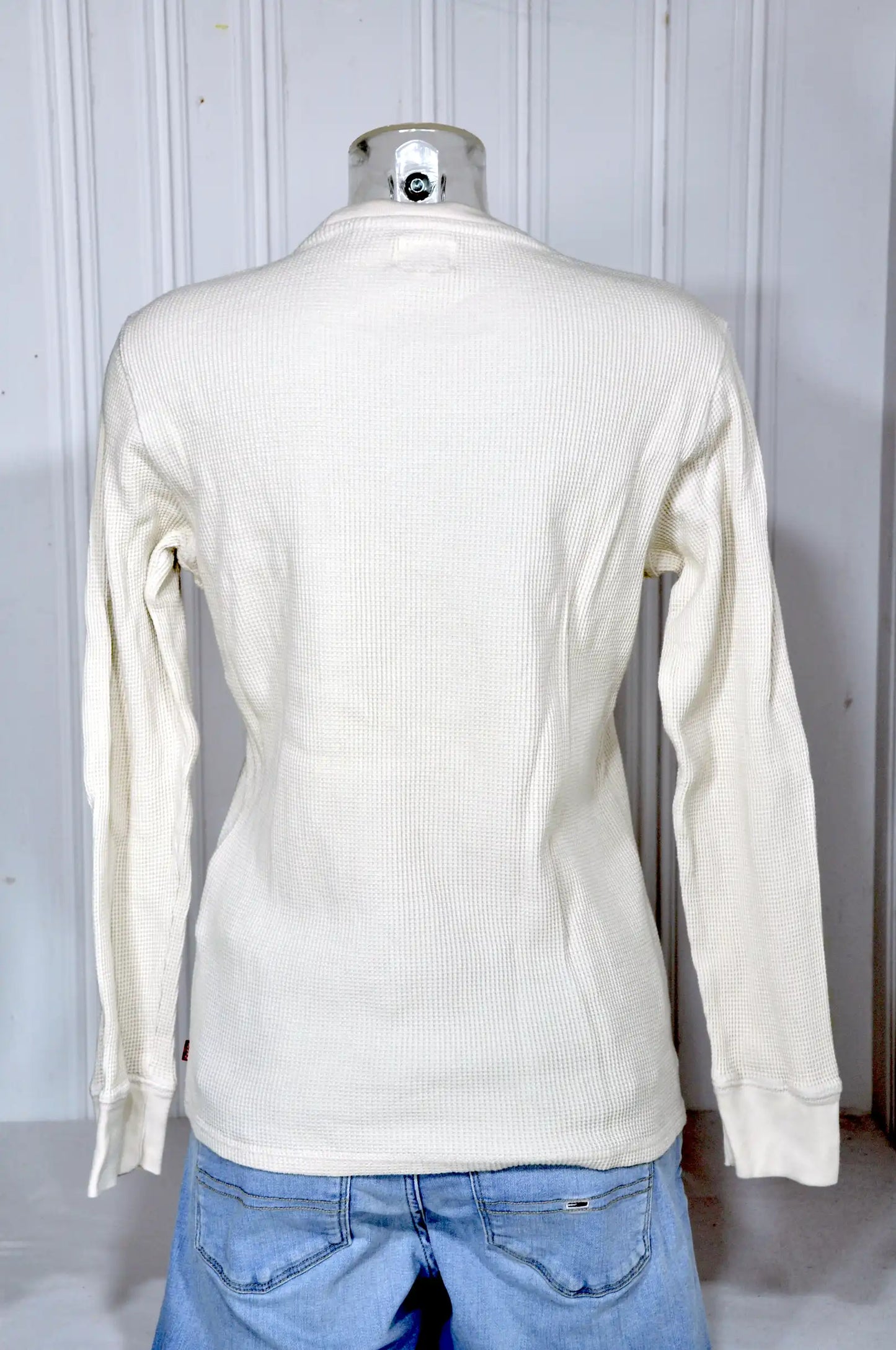 T-shirt manches longues Levi’s vintage écru – Taille S