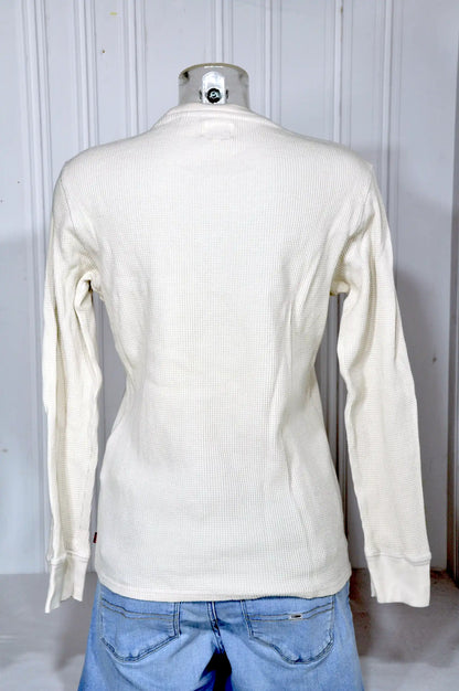 T-shirt manches longues Levi’s vintage écru – Taille S