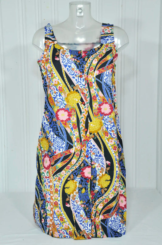 Robe d'été vintage L multicolore
