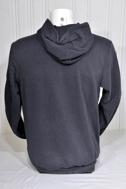 Sweat zippé à capuche Adidas 3 bandes noir – Taille M