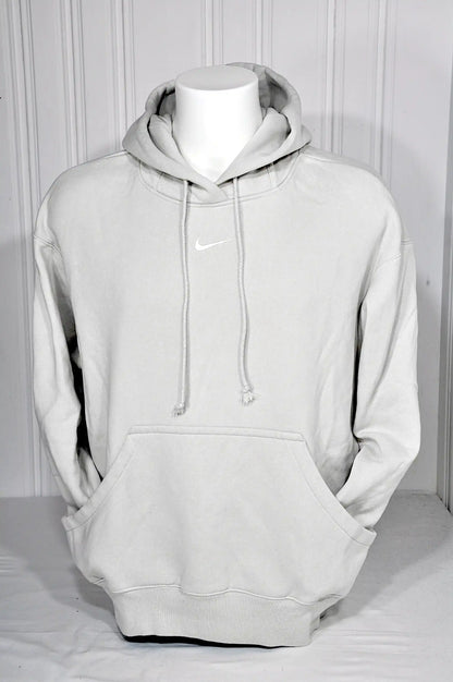 Sweat à capuche Nike vintage gris clair – Taille M