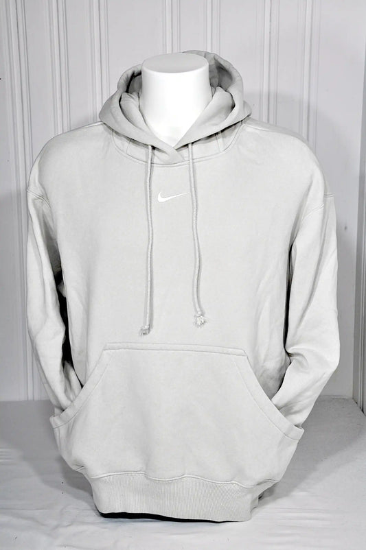 Sweat à capuche Nike vintage gris clair – Taille M
