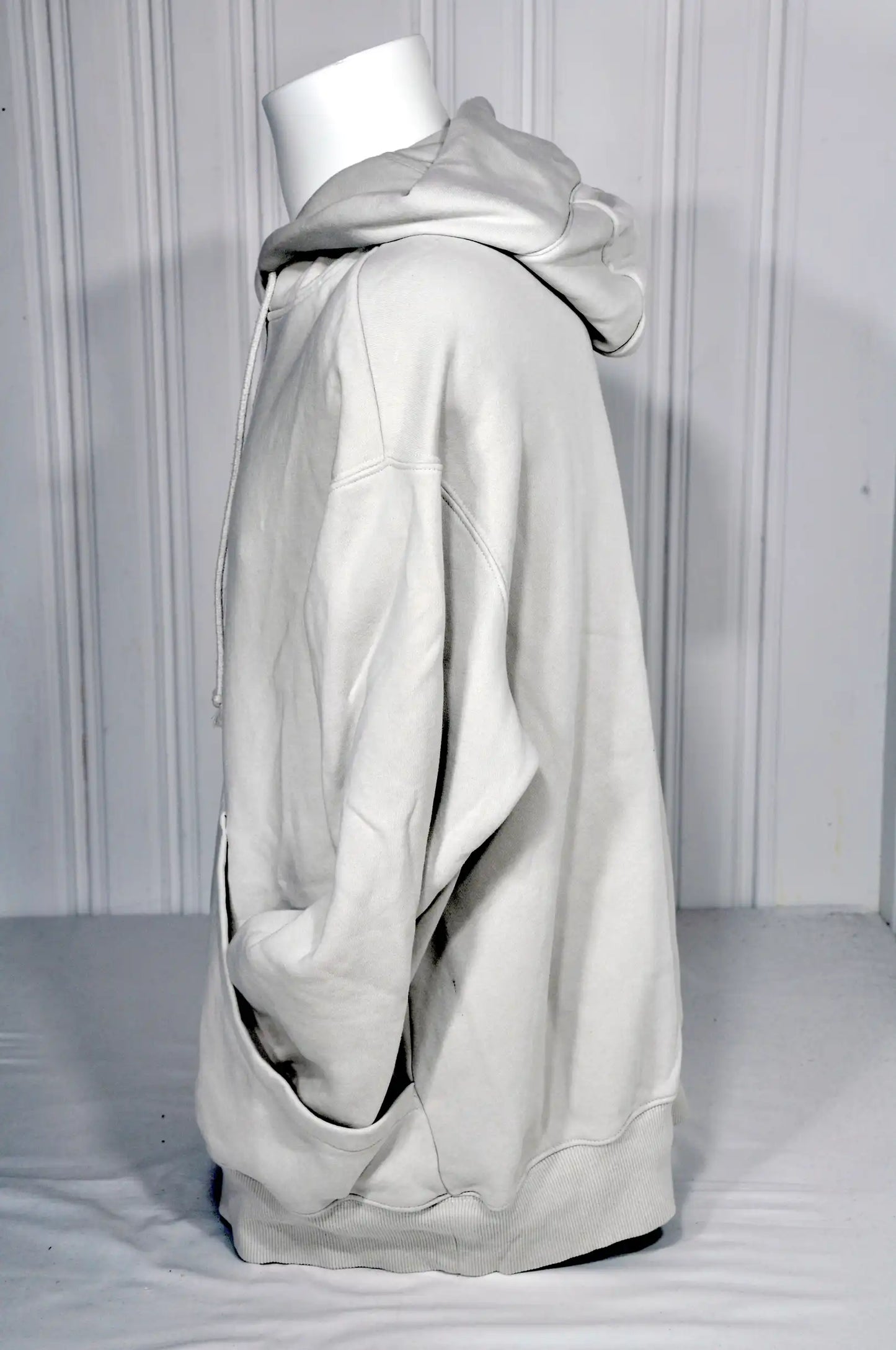Sweat à capuche Nike vintage gris clair – Taille M