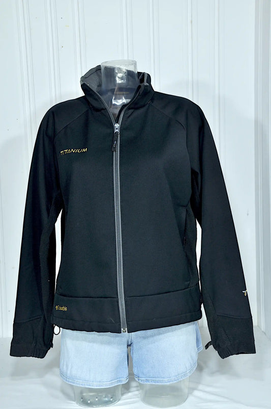 Veste technique femme Columbia Titanium noire – Taille L