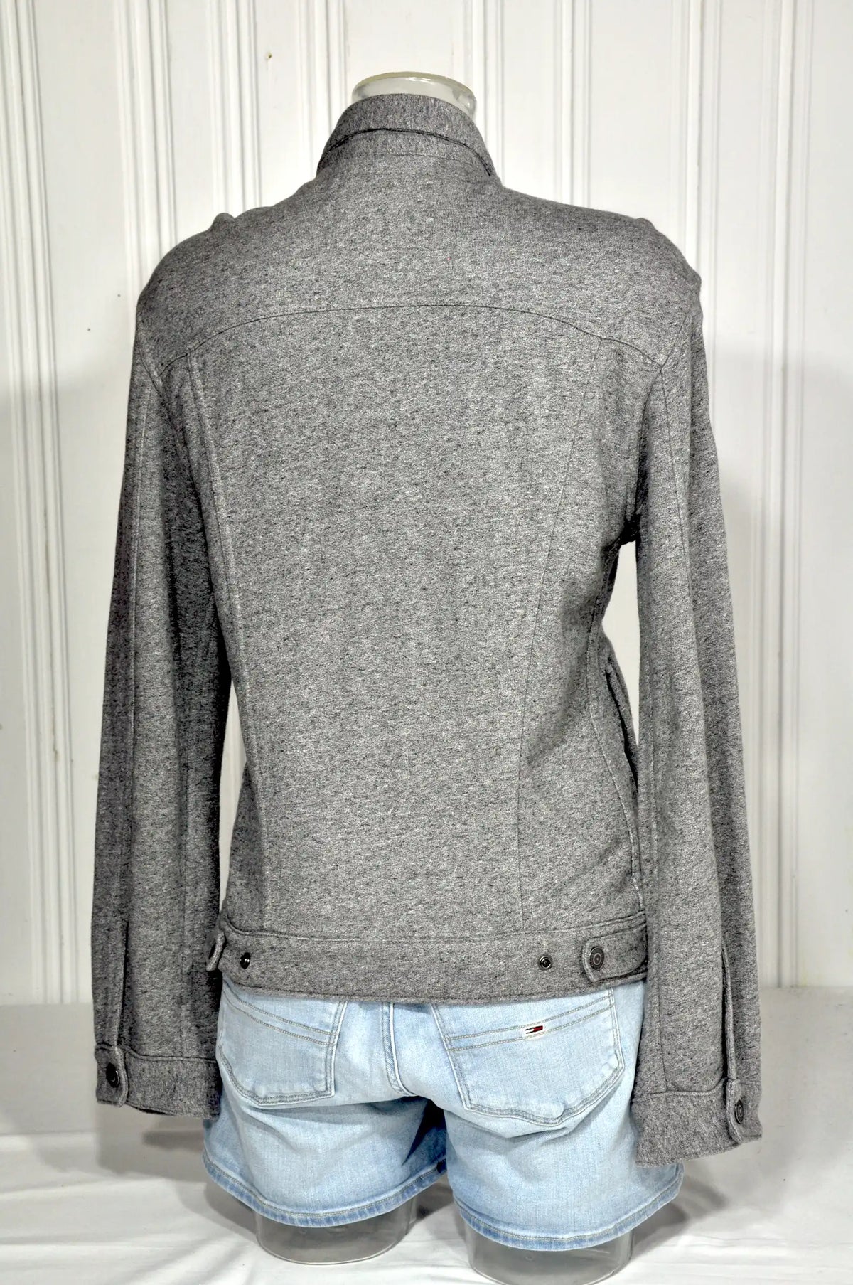 Veste Levi’s femme gris chiné – Taille S – 100% coton