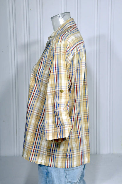 Chemise vintage Burberry’s à carreaux – Taille 40