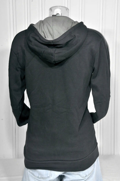 Sweat à capuche zippé Adidas noir – Taille XS