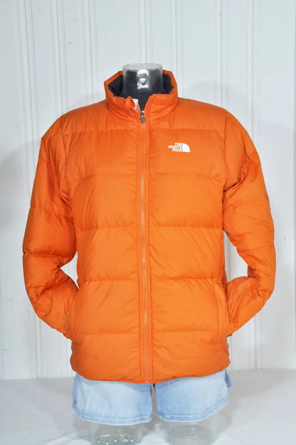 Doudoune réversible The North Face 550 noire & orange – Taille S