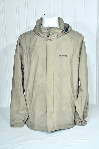 Veste outdoor Lafuma beige à capuche – Taille XL
