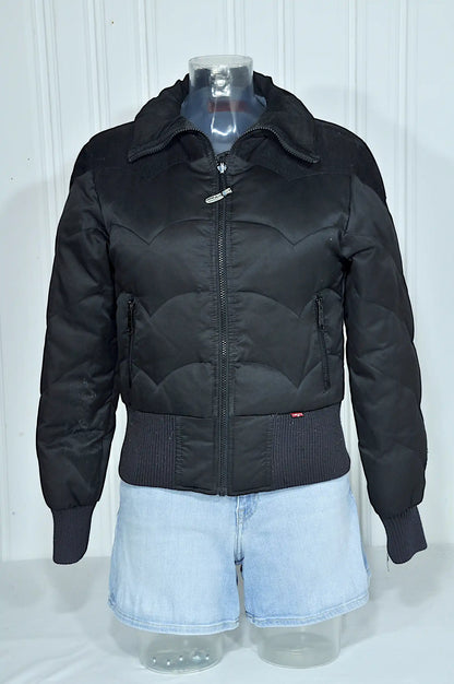 Doudoune courte Levi’s noire – Taille S