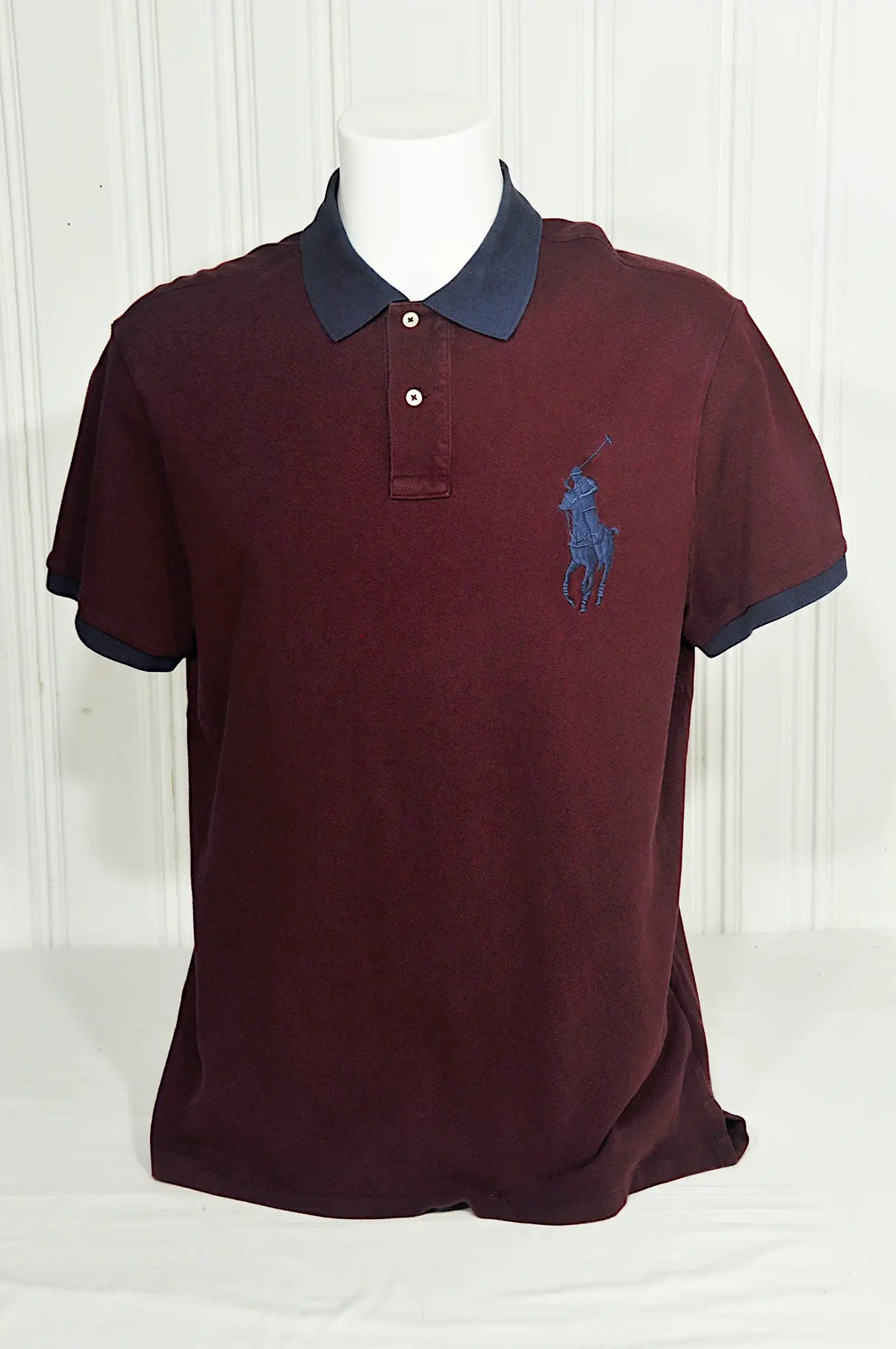Polo Ralph Lauren Big Pony Bordeaux – Taille XL