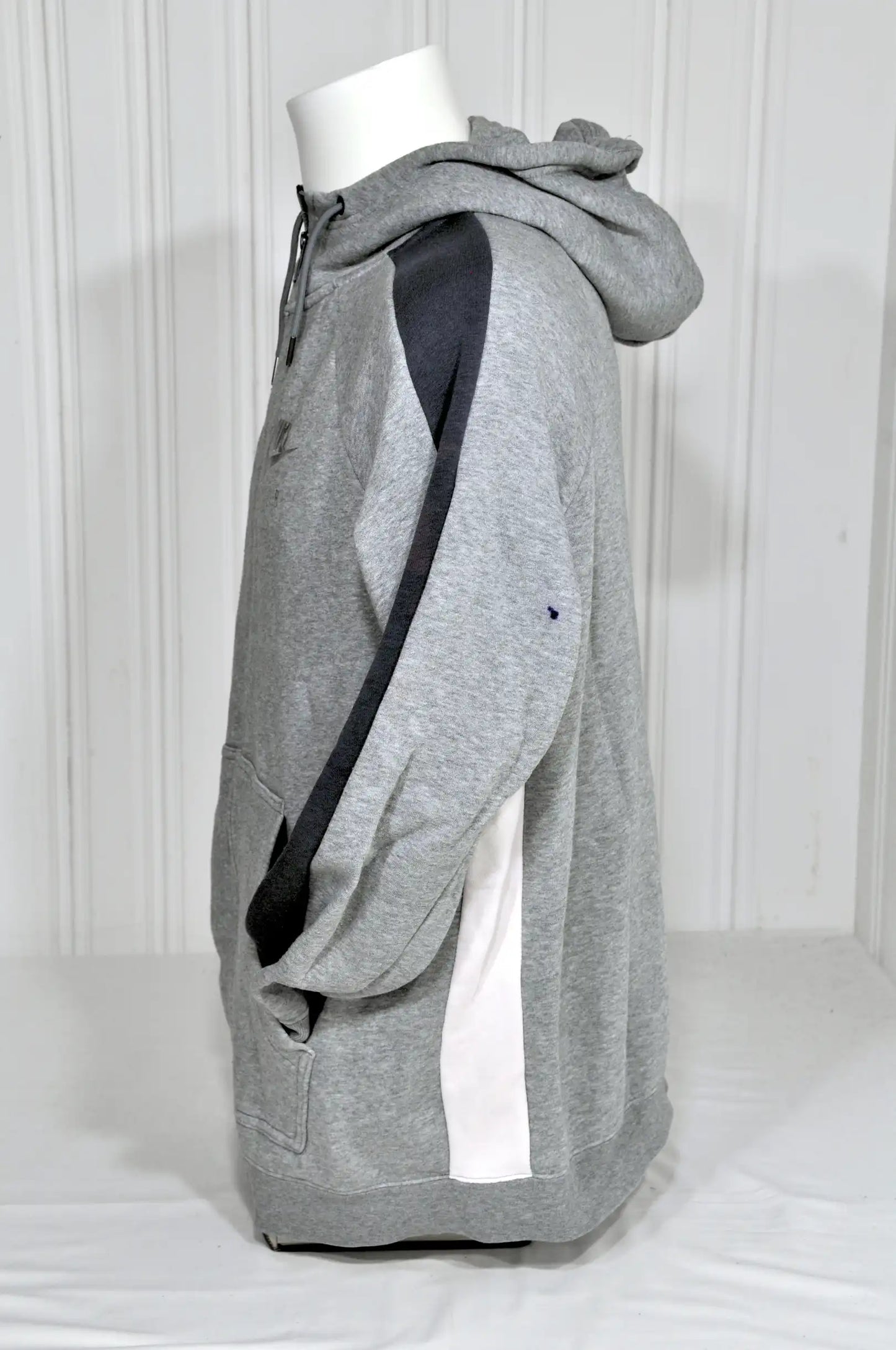 Sweat zippé à capuche Nike gris – Taille XL