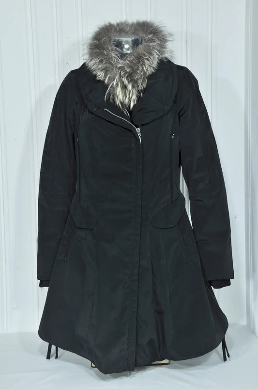 Parka longue noire Marithé + François Girbaud – Taille 38