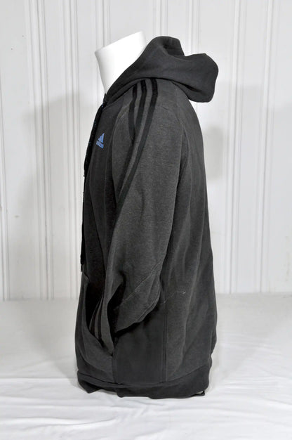 Sweat zippé à capuche Adidas gris – Taille M
