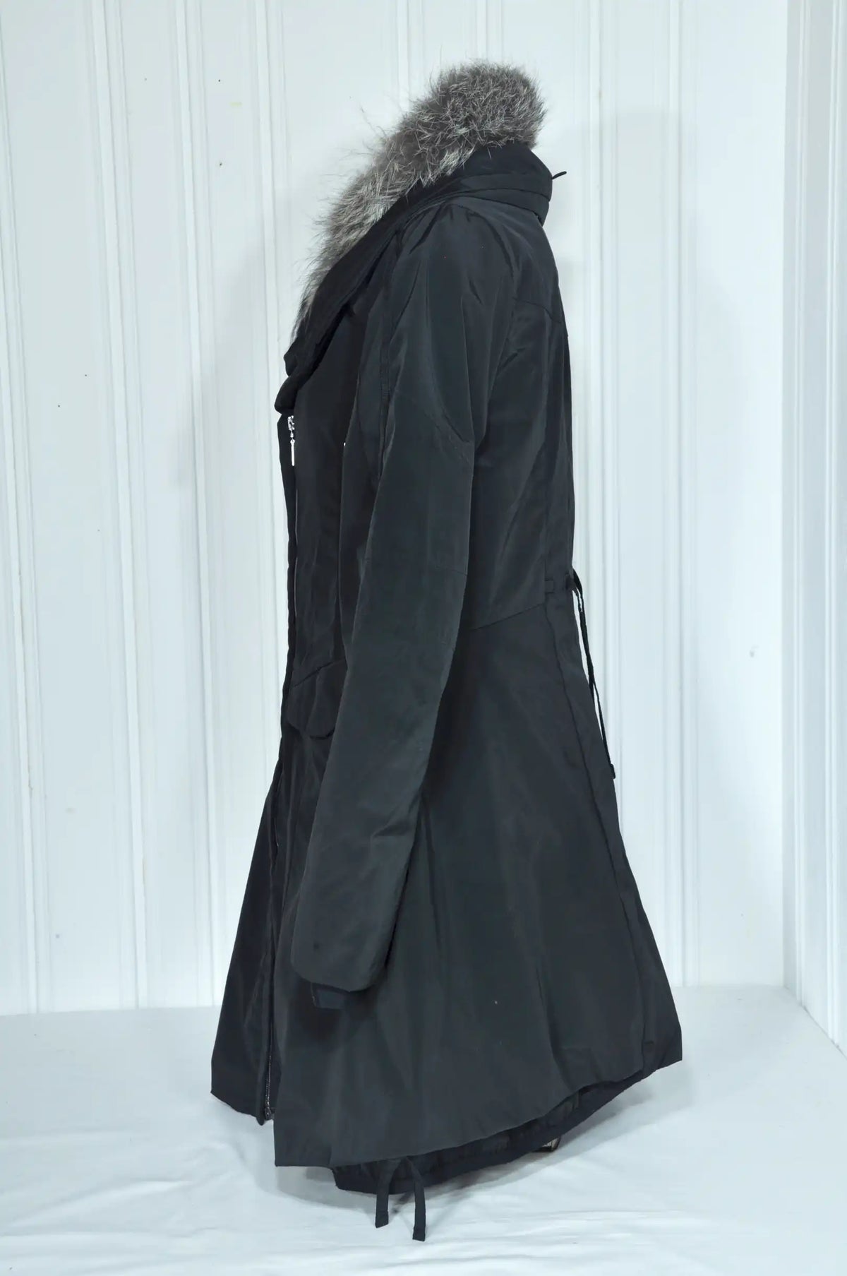 Parka longue noire Marithé + François Girbaud – Taille 38