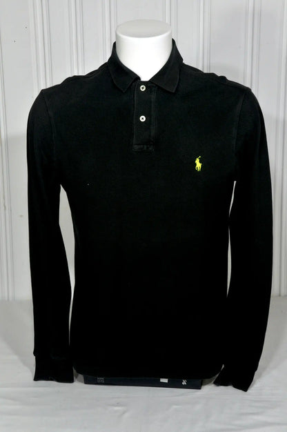 Polo Ralph Lauren Noir Manches Longues – Taille M