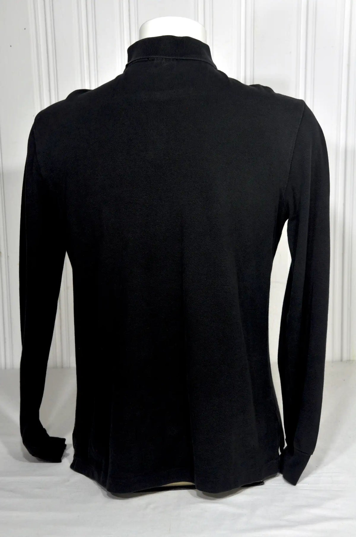 Polo Ralph Lauren Noir Manches Longues – Taille M