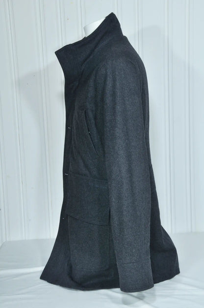 Manteau homme Calvin Klein en laine – Gris anthracite – Taille XL